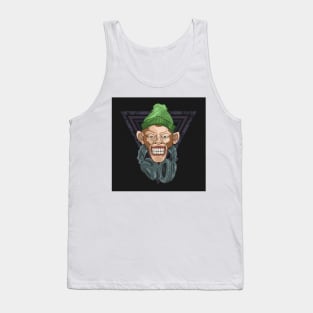 Monkey Disc Jokey Tank Top